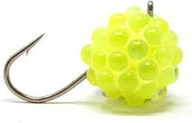 Clam 110192 Caviar Drop, Size 6 1/10oz, Chartreuse Glow