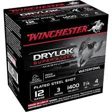 Winchester XSV1234 Super-X Drylok Super Steel Shotshell 12 GA, 3 in