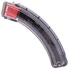 Ruger 90591 BX-25 10/22 Magazine 22 LR 25 rd Clear Side