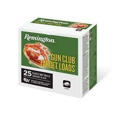 Remington 20081 Shotshell Gun Club Target GC1218 12GA 2-3/4" 2-3/4Dram 1 OZ 8 Box of 25