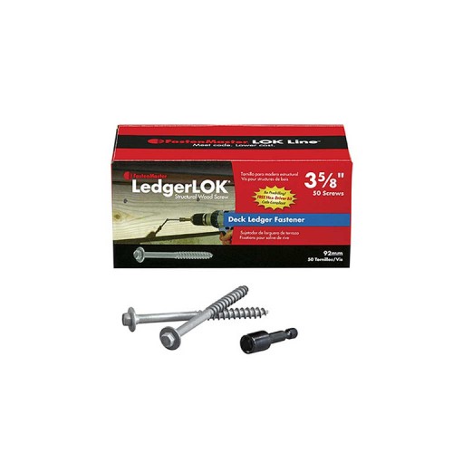 FASTENMASTER 3-5/8" LEDGERLOK 50/CTN
