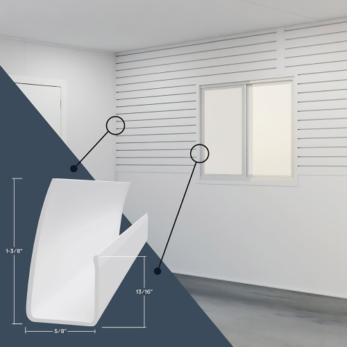 Trusscore SlatWall J Trim