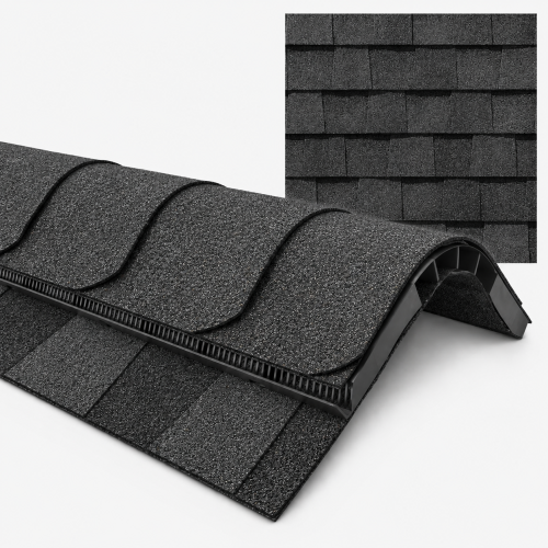LANDMARK MOIRE BLACK ACCESSORY SHINGLE