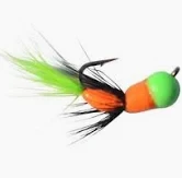 Kenders 800-2 5.5MM #8 Hook Akua Flare Firetiger