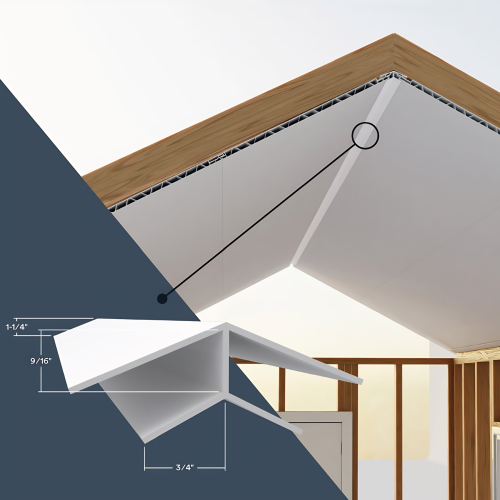Trusscore 45° H Channel