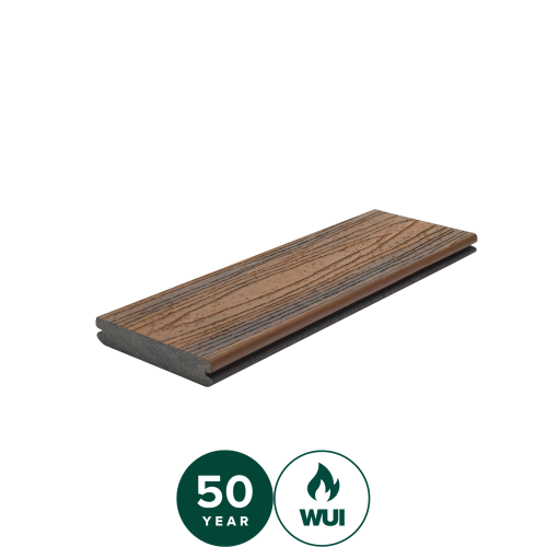 1 X 6-20' TREX TRANSCEND SPICED RUM GROOVED DECKING