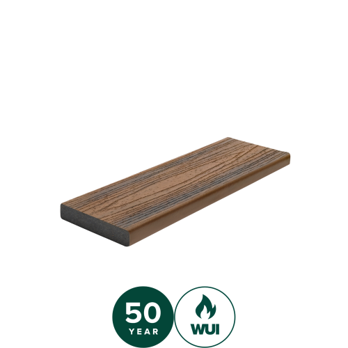 1 X 6-16' TREX TRANSCEND SPICED RUM SQ EDGE DECKING