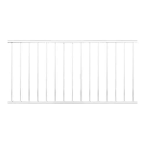 Westbury C10 Level Rail Section White Fine Texture 36"x6'