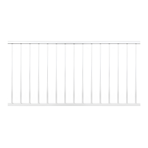Westbury C10 Level Rail Section White Fine Texture 36"x7'