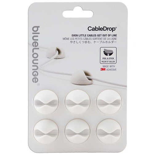 CABLE ROUTER WHITE 6CT
