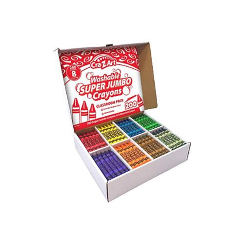 Super Jumbo Crayon Classpack, 200 Count