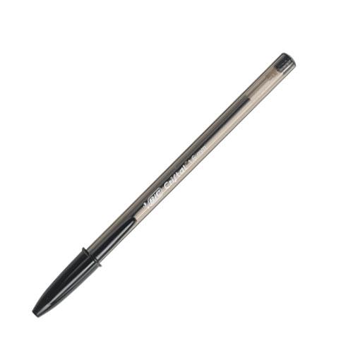 Cristal Xtra Bold Ballpoint Pens, Bold Point (1.6mm) For Vivid And Dramatic Lines, Black Ink, 24-Count Pack
