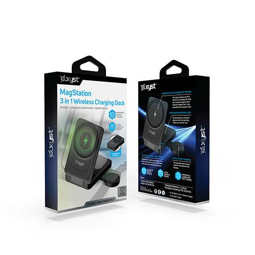 3-1 Charging Station, Black