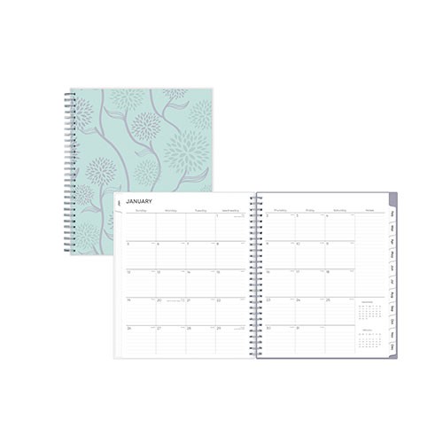 Planning Calendar Rue Du Flore 8x10 Monthly 