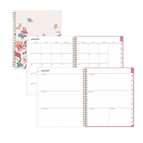 Planning Calendar Fly By 8.5x11 Weekly/Monthly 