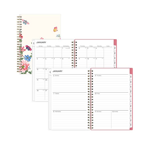Planning Calendar Fly By 5x8 Weekly/Monthly 