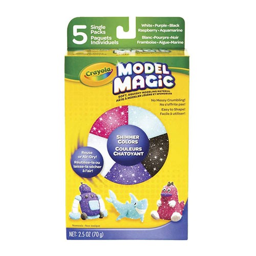 Model Magic® Modeling Compound, 5 Pack, Shimmer, Assorted Pack