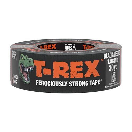TREX Black Duct Tape, 1.88in x 30yd