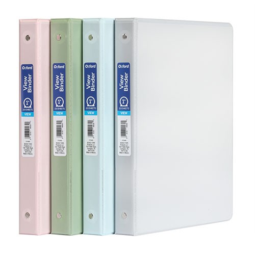 1/2 Inch Binder Avery Economy View Binders With Round Rings Economy View Binders With Round Rings - No Merchandising