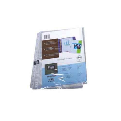 Sheet Protector, Top Load, Non-Glare, 10 Count