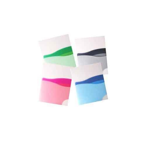 Wave 3 Pocket Folder, Assorted
