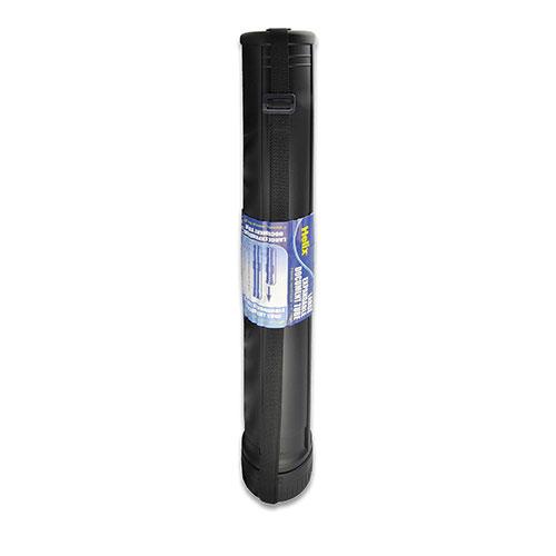 Large Expanding Document Tube 3in Diameter 24-40 Inches - Water and Light Resistant, Adjustable Length, Durable