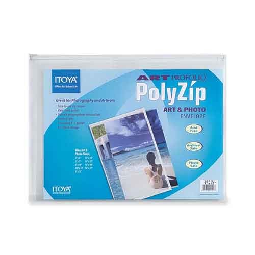 PolyZip Art & Photo Envelope, 9" x 12"