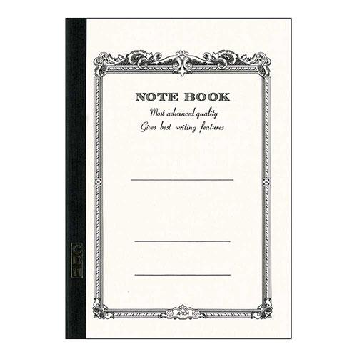 Apica C.D. Notebook, A5 Size, White Cover, Lined/Ruled Paper