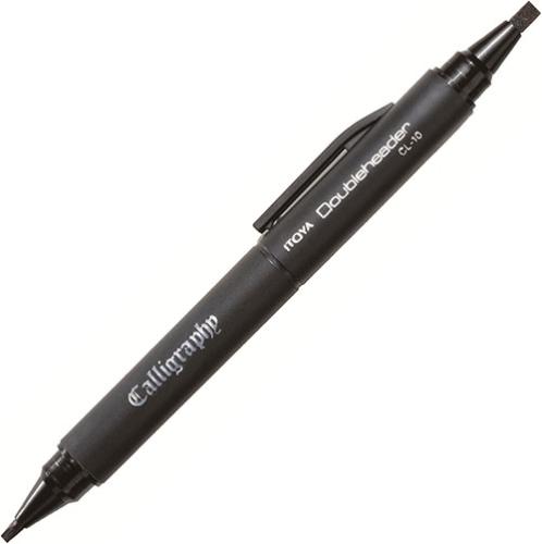 Doubleheader Calligraphy Marker Black