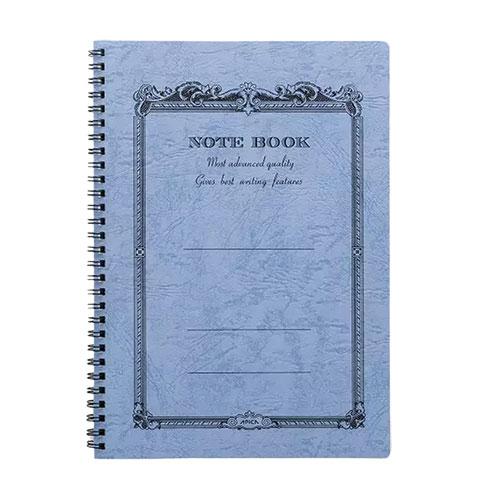 Apica C.D. Twin Ring Notebook, A6 Size, Wisteria Cover, Lined/Ruled Paper
