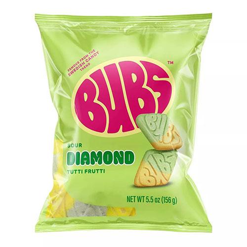 BUBS Swedish Sour Diamond, Tutti Frutti