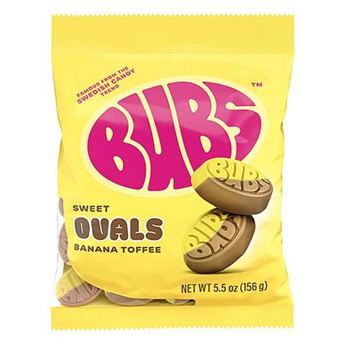 BUBS Swedish Sweet Ovals, Banana Toffee