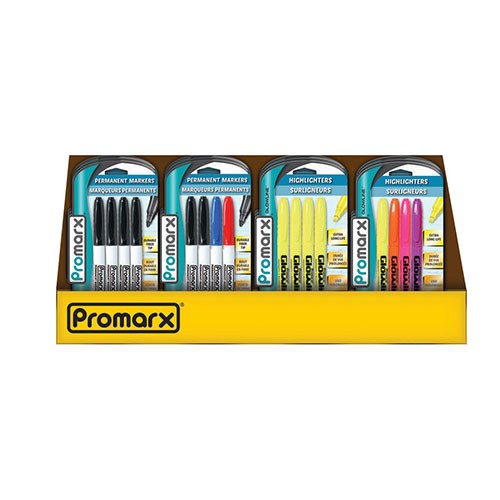 Promarx Dry Erase Markers, 3-Packs, 36 Count