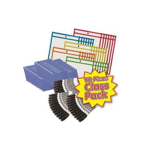 Dry Erase Class Pack Ast 90Pc