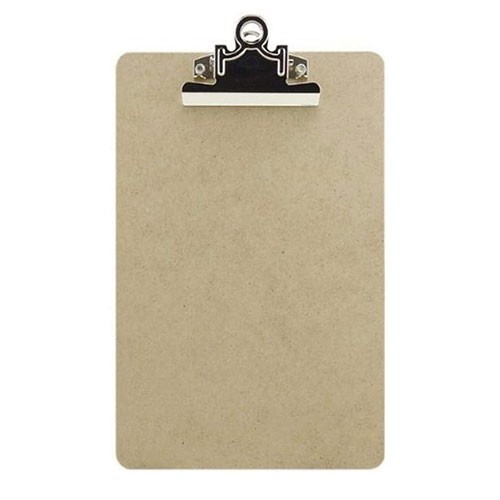 Clipboard, Masonite, Memo, 6" x 9-1/2"