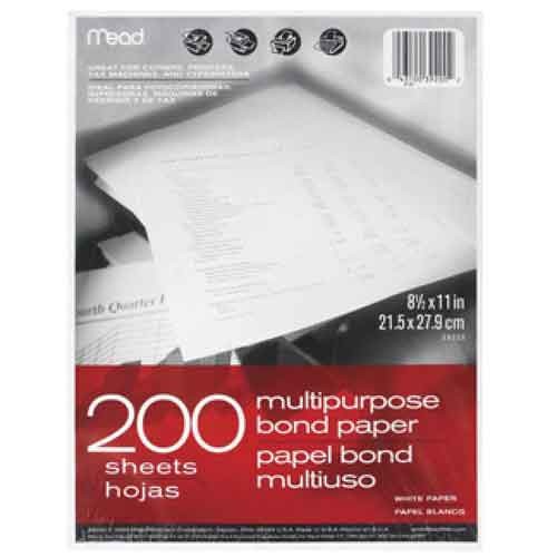 Paper, Typing, Letter, 200 Count