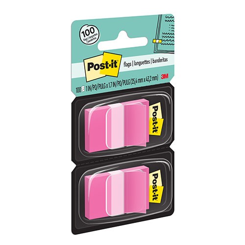 thumbnail image 2 of Page Markers Post-it Flags - 100 Assorted Pastel Flags With Dispenser, 0.5 X 1.7 Inches Study Supplies 2 of 13