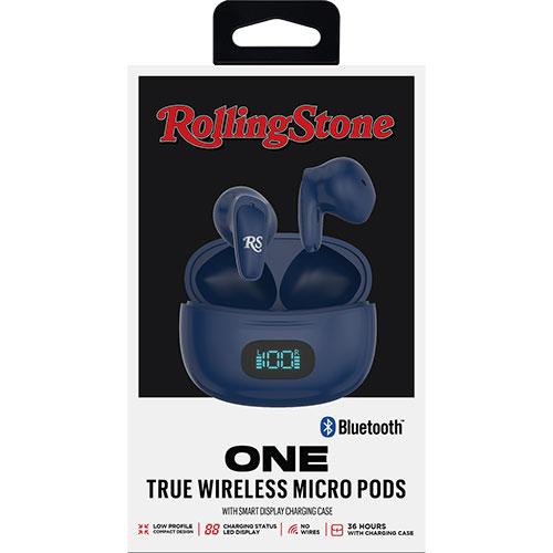 Rolling Stone One True Wireless Micro Pods, Navy