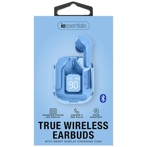 iEssentials True Wireless Earbuds, Blue