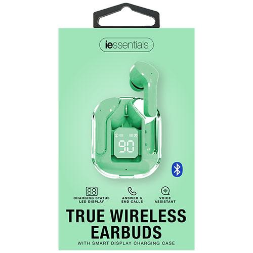 iEssentials True Wireless Earbuds, Mint