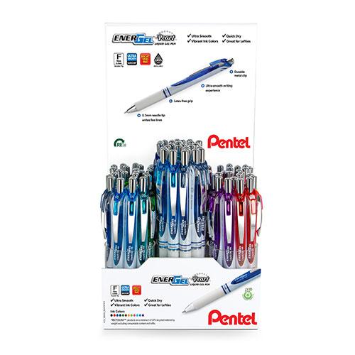 EnerGel Pearl Retractable (0.5mm) Needle Tip, Fine Line, Assorted Ink