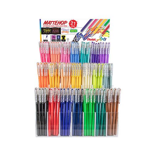 MATTEHOP GEL RLR 1MM AST 252PC