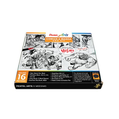 Pentel Arts Comic & Manga Pro Kit