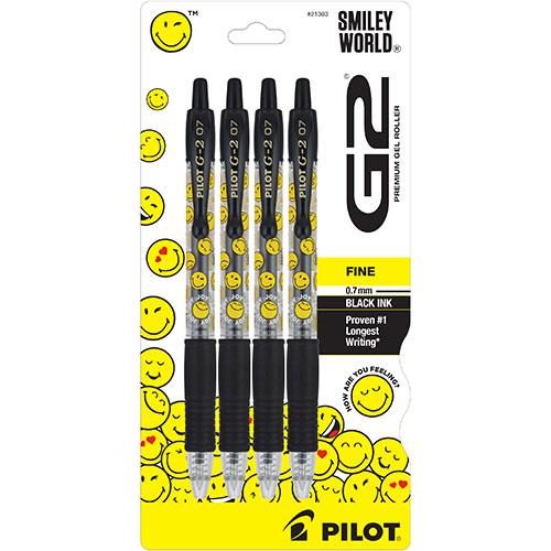 G2 Smiley 4 Pack Black Ink