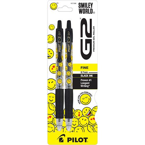 G2 Smiley 2 Pack Black Ink