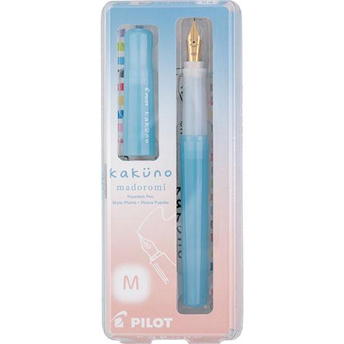 Kakuno Madoromi Fountain Pen, Light Blue Medium