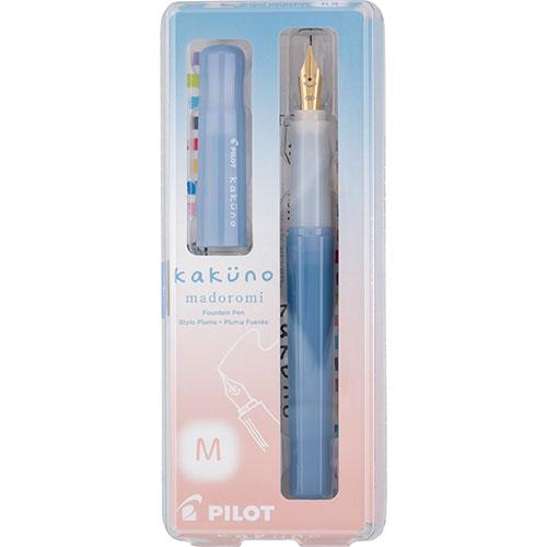 Kakuno Madoromi Fountain Pen, Periwinkle Medium