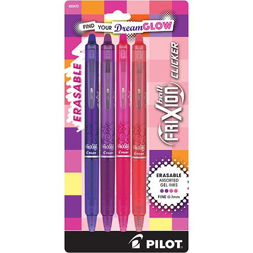 Frixion Clicker Vibes 4 Pack Pinks