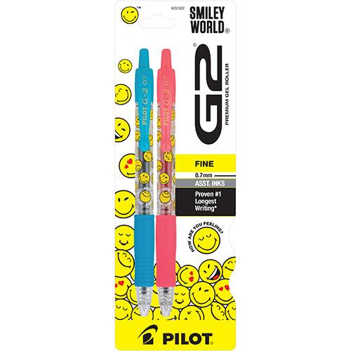 G2 Smiley 2 Pack Mixed Chip, Iris Blue, Pink, Salmon, Turqoise