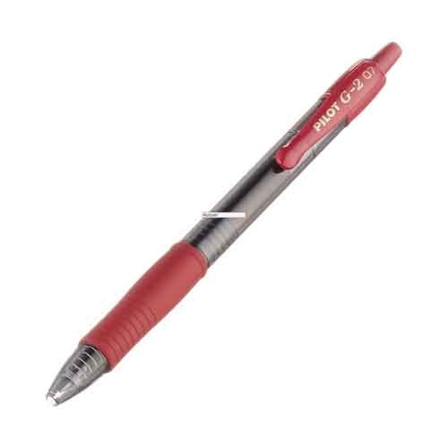 G2 Fine Point, UPC Coded, Burgundy